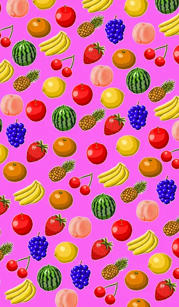 [LINE着せ替え] フルーツ・バスケット［ラブリー・ピンク］の画像1