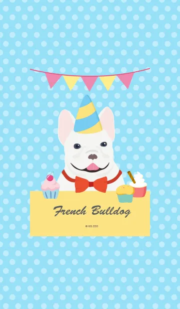 [LINE着せ替え] French Bulldog - Bow.の画像1