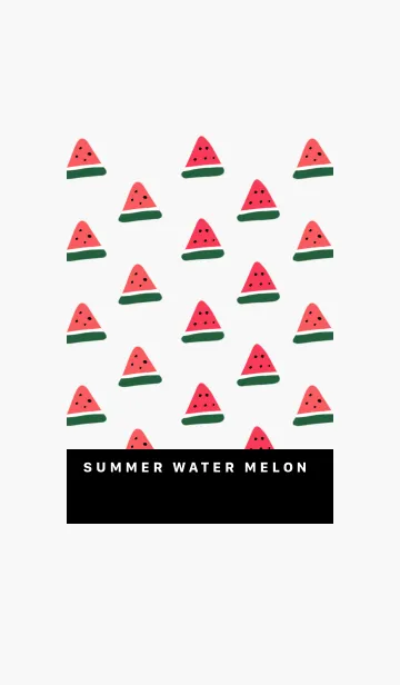 [LINE着せ替え] サマー・スイカの画像1
