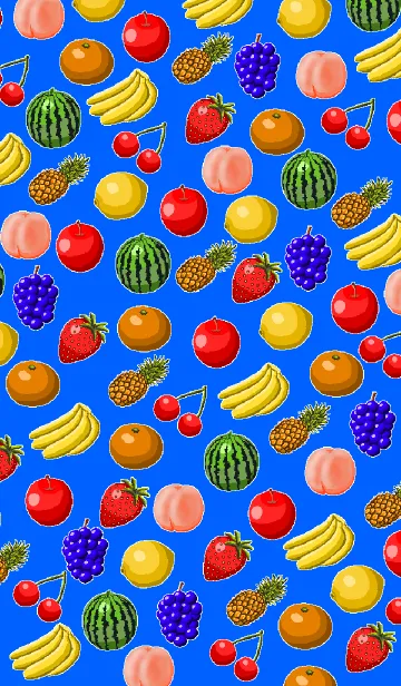 [LINE着せ替え] フルーツ・バスケット［ソーダ・ブルー］の画像1