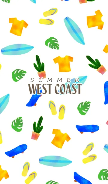 [LINE着せ替え] Summer West coastの画像1