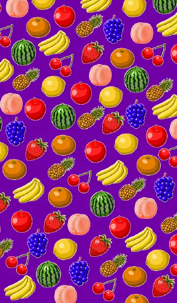 [LINE着せ替え] フルーツ・バスケット[スィート・パープル]の画像1