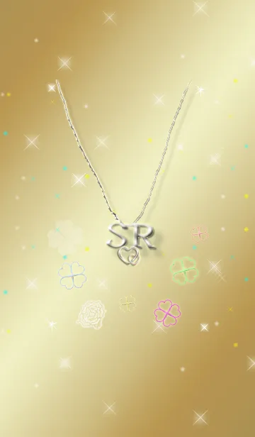 [LINE着せ替え] イニシャル S＆R(運気を上げる着せ替え)の画像1