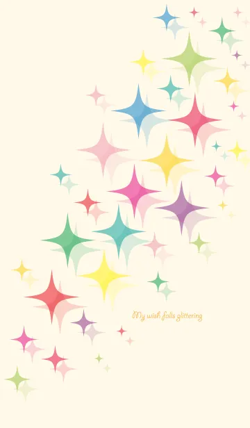 [LINE着せ替え] My wish falls glitteringの画像1