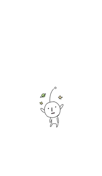 うちゅうじんの着せ替えメイン画像