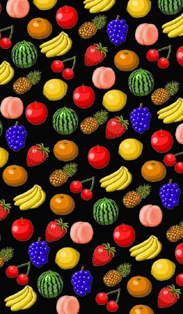 [LINE着せ替え] フルーツ・バスケット［珈琲・ブラック］の画像1