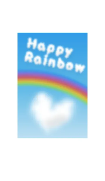 [LINE着せ替え] 夏空ハッピーレインボー3の画像1