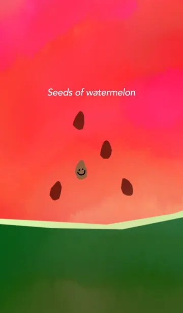 [LINE着せ替え] スイカの種の画像1