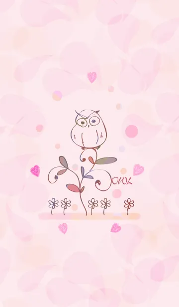 [LINE着せ替え] artwork_owl3の画像1