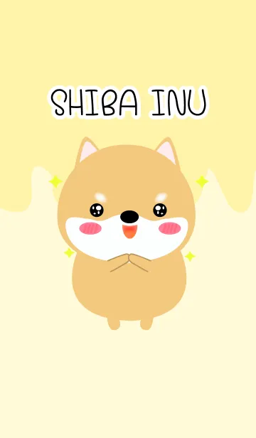 [LINE着せ替え] Lovely Shiba Inu Dog Theme V.2 (jp)の画像1
