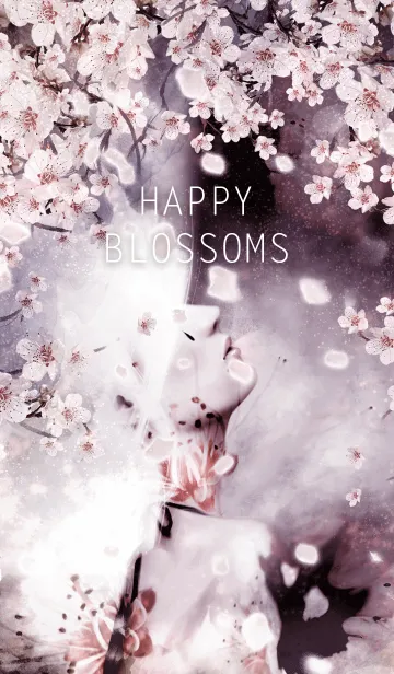 [LINE着せ替え] Happy blossomsの画像1