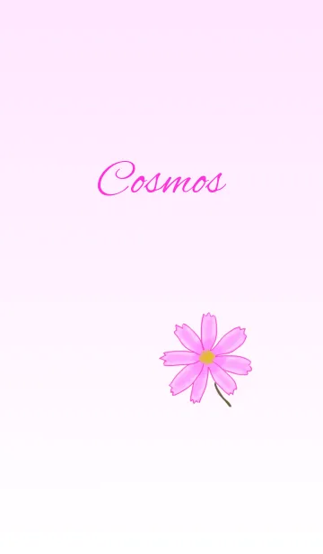 [LINE着せ替え] 花シリーズ Cosmosの画像1