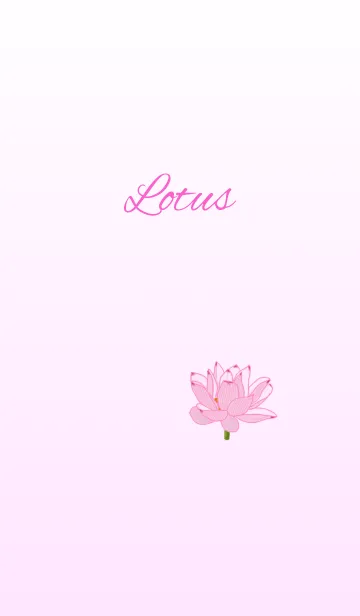 花シリーズ Lotusの着せ替えメイン画像