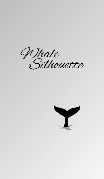 [LINE着せ替え] Whale Silhouette Japanese Ver.の画像1