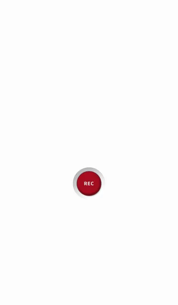 [LINE着せ替え] REC_SIMPLE_BUTTON_RED/WHITEの画像1