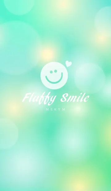 [LINE着せ替え] Fluffy Smile -SUMMER GREEN-の画像1