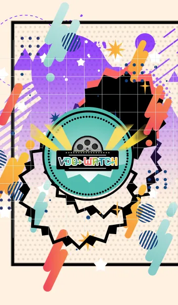 [LINE着せ替え] VDO WATCHの画像1