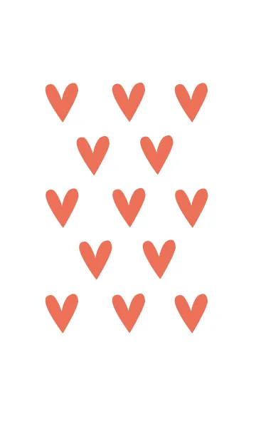 [LINE着せ替え] ゆるかわなハートの画像1