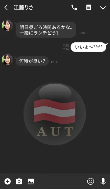 [LINE着せ替え] AUT 3(j)の画像3