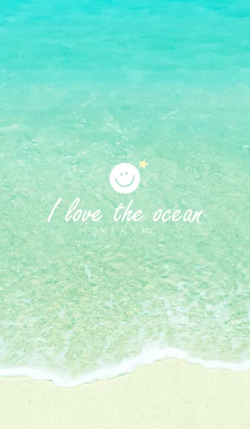 [LINE着せ替え] I love the ocean SMILE 3 -SUMMER-の画像1