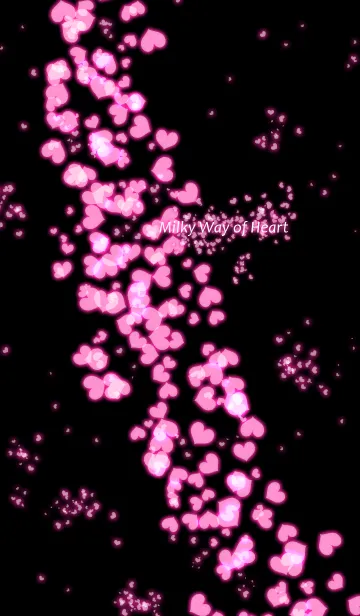 [LINE着せ替え] 夏にハートの天の川の画像1