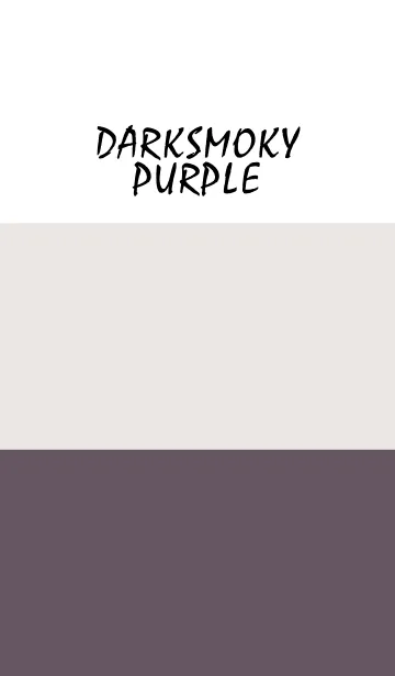 [LINE着せ替え] Simple - DARKSMOKY PURPLE -の画像1