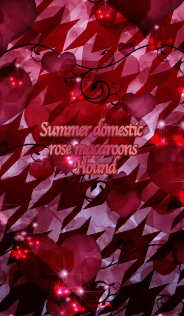Summer domestic rose macaroons Houndの着せ替えメイン画像