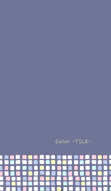 [LINE着せ替え] Color -TILE- 50 -Summer Style-の画像1
