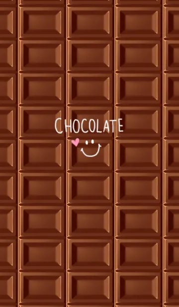[LINE着せ替え] ミルクチョコレート大好き♡の画像1