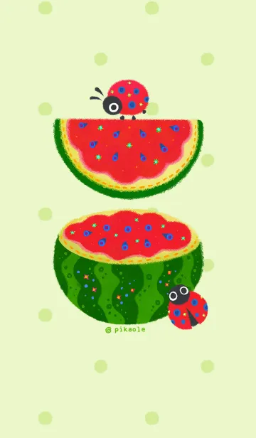 スイカの味「SUMMER」の着せ替えメイン画像