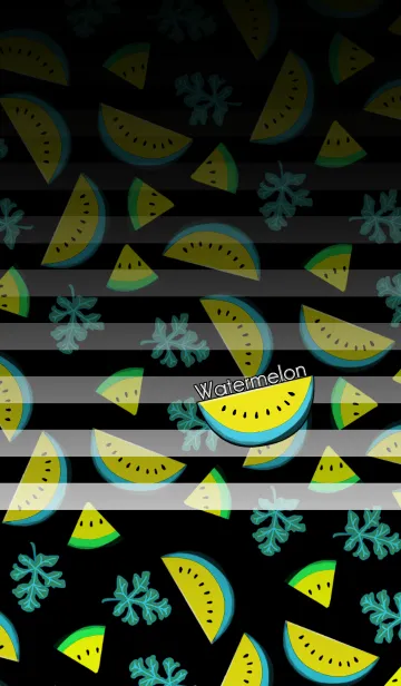 [LINE着せ替え] Yellow watermelon -SUMMER-の画像1