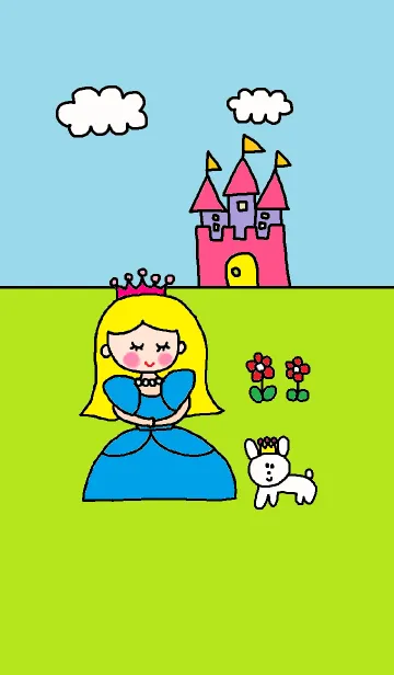 プリンセス ワールドの着せ替えメイン画像