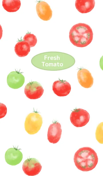 [LINE着せ替え] フレッシュトマトの画像1