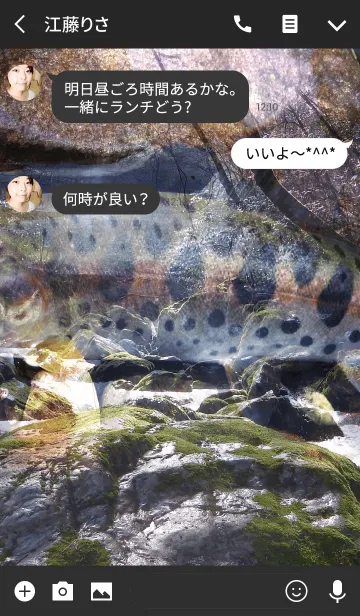 [LINE着せ替え] 山女魚の画像3