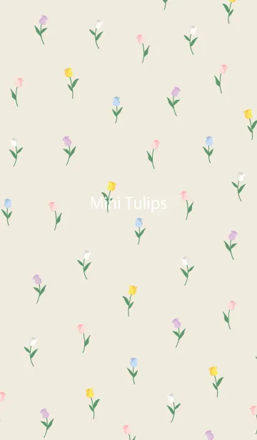 [LINE着せ替え] Mini Tulipの画像1