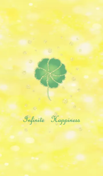 [LINE着せ替え] 無限の幸福が舞い込む七つ葉のクローバーの画像1