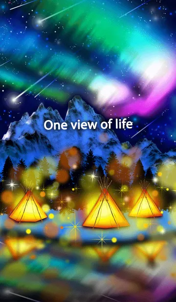 [LINE着せ替え] One view of lifeの画像1