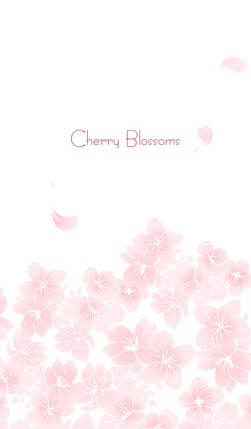 [LINE着せ替え] さくら着せかえの画像1