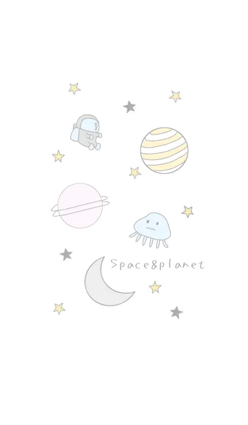 Space＆planet starの着せ替えメイン画像
