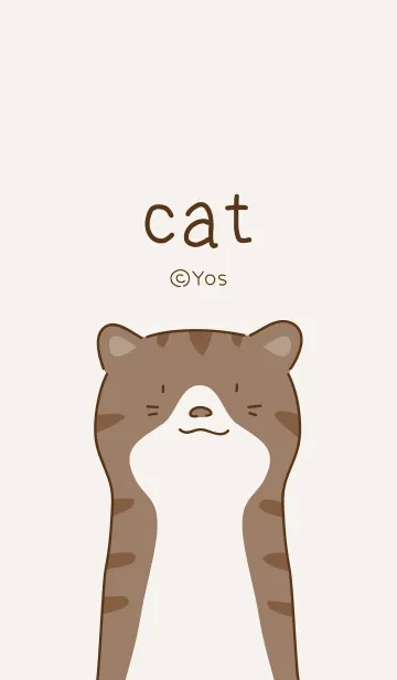 ねこのゆるいきせかえの着せ替えメイン画像