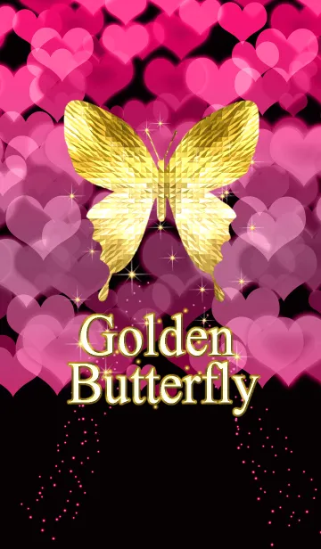 [LINE着せ替え] キラキラ♪黄金の蝶#31の画像1