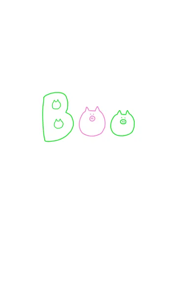 [LINE着せ替え] Boo #8の画像1