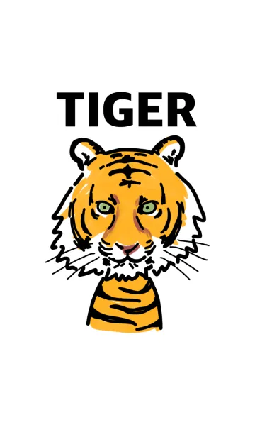 [LINE着せ替え] トラ大好きの画像1