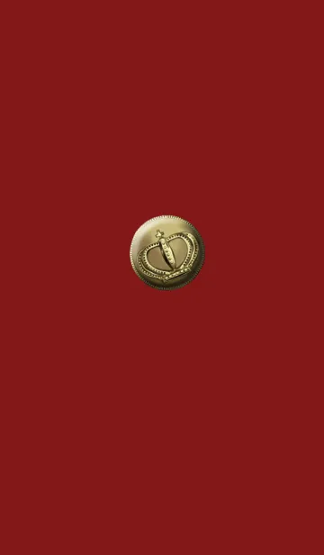 金運のコインレッドのLINE着せ替え