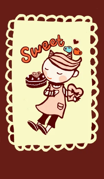 [LINE着せ替え] スイートの画像1