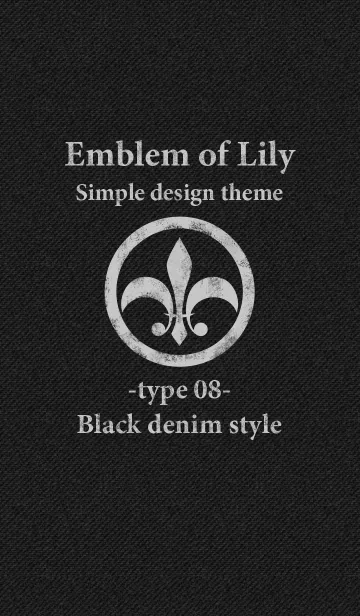 [LINE着せ替え] Emblem of Lily type 09の画像1