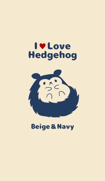 [LINE着せ替え] I Love Hedgehogの画像1