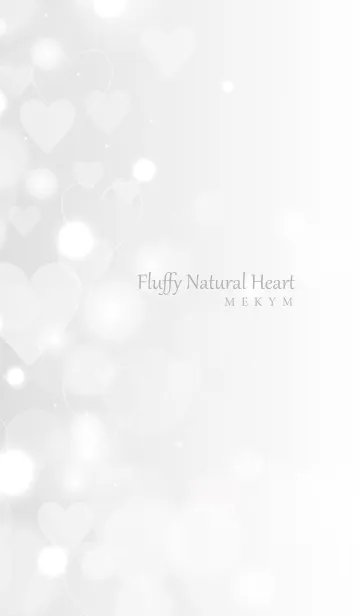 [LINE着せ替え] Fluffy Natural Heartの画像1