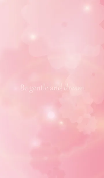[LINE着せ替え] Be gentle and dreamの画像1