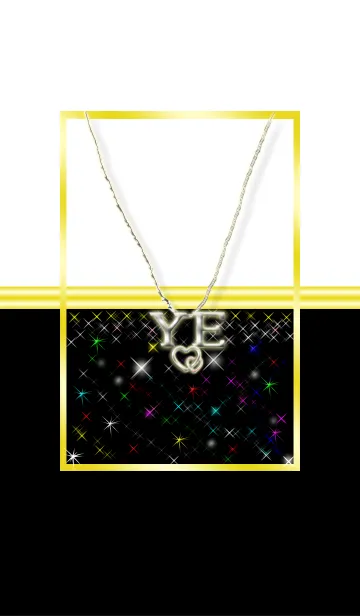 [LINE着せ替え] イニシャル Y＆E❤の画像1